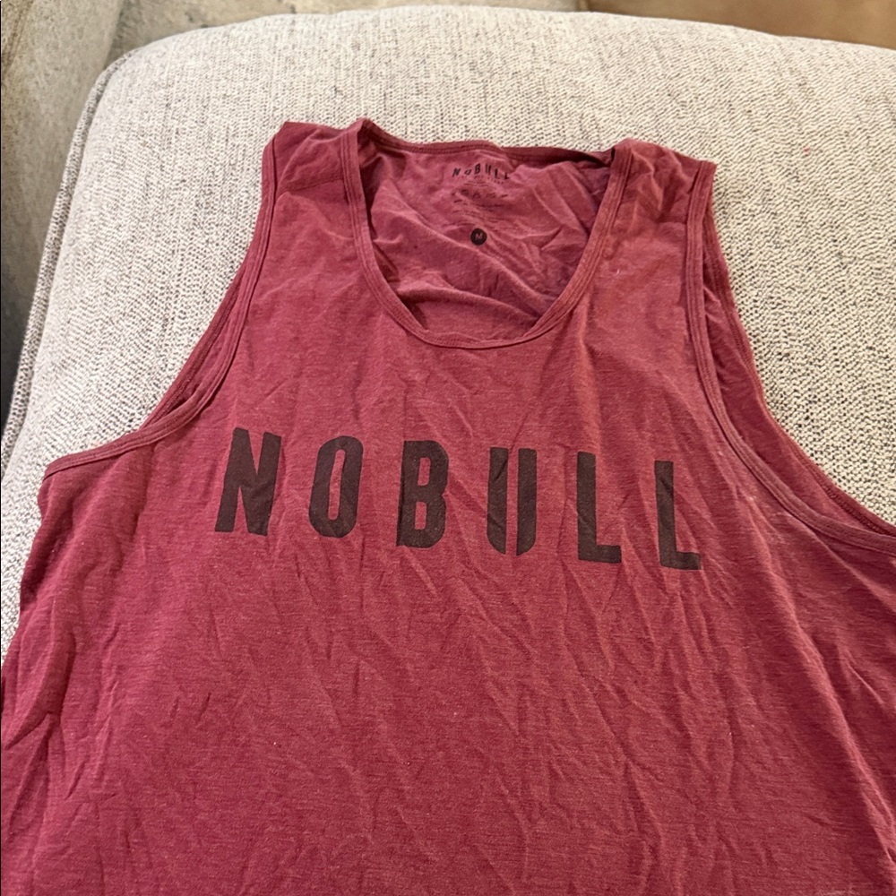 NOBULL Burgundy Sleeveless Top